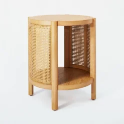 Portola Hills Woven Accent Table - Threshold™ Designed With Studio McGee -Home Furniture Shop GUEST 01d0c929 8f40 4501 a180 ad0f5b38117e