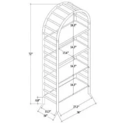 72" Holladay Curved Wooden Bookcase - Threshold™ Designed With Studio McGee 23 72" Holladay Curved Wooden Bookcase - Threshold™ Designed With Studio McGee -Home Furniture Shop GUEST 02d306c2 b728 424b 85ec e8a3f4144d26