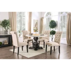 Buckley Round Dining Table White/Black - HOMES: Inside + Out 15 Buckley Round Dining Table White/Black - HOMES: Inside + Out -Home Furniture Shop GUEST 04e03818 39c9 492b 92d0 6cfdd97dac1c