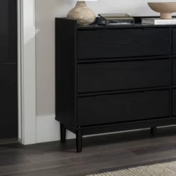 Mid-Century Modern Solid Wood 6 Drawer Double Dresser - Saracina Home -Home Furniture Shop GUEST 0d3deb4d 8597 4f72 8143 ca6f1c61edb4