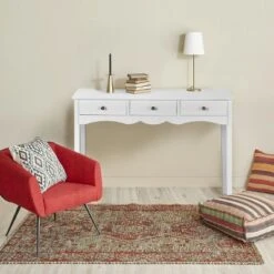 Costway Console Table Hall Table Side Table Desk Accent Table 3 Drawers Entryway White 11 Costway Console Table Hall Table Side Table Desk Accent Table 3 Drawers Entryway White -Home Furniture Shop GUEST 0d9f82ab 20f2 46f5 ae6c 3ed731a6c4fa