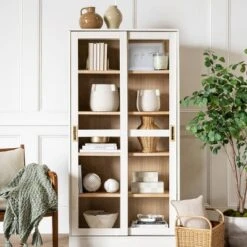 72" Promontory Cabinet With Sliding Doors - Threshold™ Designed With Studio McGee -Home Furniture Shop GUEST 123e42a0 83f1 4a74 b01e b843c1da7645