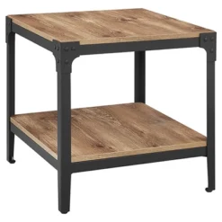 Set Of 2 Benny Urban Industrial Angle Iron Side Tables - Saracina Home -Home Furniture Shop GUEST 13c9493f beec 4c1d a8fd 9288cc0ebb9a