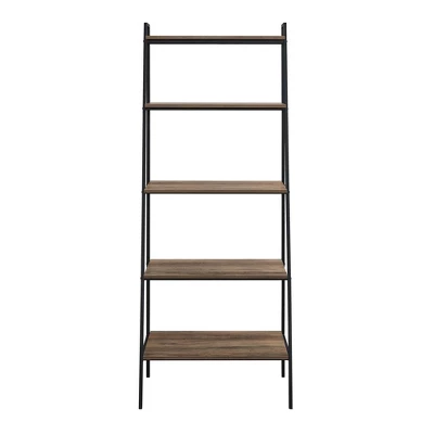 72" Open Storage Ladder Bookshelf - Saracina Home 4 72" Open Storage Ladder Bookshelf - Saracina Home - Image 2