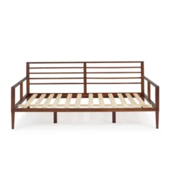 Mid Century Modern Solid Wood Spindle Daybed - Saracina Home -Home Furniture Shop GUEST 17c092b1 7ce3 4d13 9cf9 8f4d631e115a