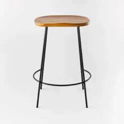 Metal Base Counter Height Barstools With Wood Seat Brown - Threshold™ Designed With Studio McGee 8 Metal Base Counter Height Barstools With Wood Seat Brown - Threshold™ Designed With Studio McGee -Home Furniture Shop GUEST 1e4ccace bdef 4ea5 8b8a b1353f4d44bf