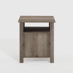 Transitional Classic Windowpane Storage Side Table - Saracina Home -Home Furniture Shop GUEST 1f9f616c 5dfb 4a69 aed2 39c216f81c4c