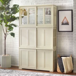 Pacific Stackable Cabinet With Sliding Doors - Buylateral 15 Pacific Stackable Cabinet With Sliding Doors - Buylateral -Home Furniture Shop GUEST 201f86a8 1958 4161 b137 0ca70adea08d