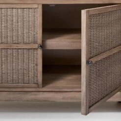 Brandeis Woven TV Stand For TVs Up To 60" Brown - Threshold™ Designed With Studio McGee 11 Brandeis Woven TV Stand For TVs Up To 60" Brown - Threshold™ Designed With Studio McGee -Home Furniture Shop GUEST 207e0e77 d234 4ee8 8261 19fba8aebd36