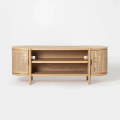 Portola Hills Caned Door TV Stand For TVs Up To 60" - Threshold™ Designed With Studio McGee -Home Furniture Shop GUEST 208e3d0e 087f 4e77 8e6a 13820fa6f865