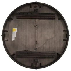 5 PCS Round Wood Extendable Dining Table Set With 4 Upholstered Dining Chairs-ModernLuxe -Home Furniture Shop GUEST 212f37de 605d 4387 bf12 e25a3f8f8e3e