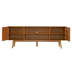 Solid Wood Mid-Century Modern TV Stand For TVs Up To 80" - Saracina Home 34 Solid Wood Mid-Century Modern TV Stand For TVs Up To 80" - Saracina Home -Home Furniture Shop GUEST 21c882f2 4627 4d0e a364 30f5fcdcd258