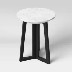 Altavista Round Marble End Table White - Threshold™ 7 Altavista Round Marble End Table White - Threshold™ -Home Furniture Shop GUEST 2758c8eb 8d8e 4972 8d46 eafeb11b9283