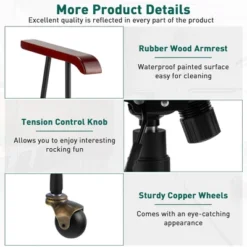 Costway Velvet Home Office Chair Swivel Adjustable Task Chair W/ Wooden Armrest 17 Costway Velvet Home Office Chair Swivel Adjustable Task Chair W/ Wooden Armrest -Home Furniture Shop GUEST 295110a1 e91b 43ce 9389 c004659f2d4f