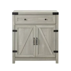 Clarabelle Rustic Farmhouse Barn Door Accent Cabinet - Saracina Home -Home Furniture Shop GUEST 2ac8529d d256 4c72 a650 90512fa4f111