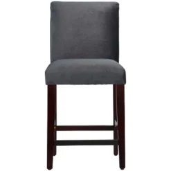 25" Velvet Parsons Counter Height Barstool Wood - Threshold™ -Home Furniture Shop GUEST 2d3bee77 cfeb 484b bea2 2666e4f9a908