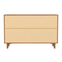Mid-Century Modern Groove Wood 6 Drawer Dresser - Saracina Home -Home Furniture Shop GUEST 2d7f1595 bb06 4f69 bbcf f8f3efce41a8