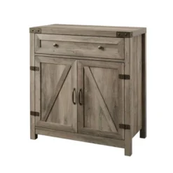 Clarabelle Rustic Farmhouse Barn Door Accent Cabinet - Saracina Home -Home Furniture Shop GUEST 2d8d5b55 e561 4227 a574 1572e2ec7530