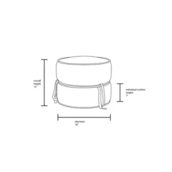 Olivia Round Pouf Rust - Opalhouse™ Designed With Jungalow™ 11 Olivia Round Pouf Rust - Opalhouse™ Designed With Jungalow™ -Home Furniture Shop GUEST 2dec2442 055a 49e6 a91f e3a92174e078