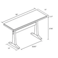 Pedestal Wood Console Table - Natural - Hearth & Hand™ With Magnolia 13 Pedestal Wood Console Table - Natural - Hearth & Hand™ With Magnolia -Home Furniture Shop GUEST 31a54363 58b5 41eb a744 699d14d31368