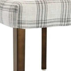2pk Harman Contemporary Upholstered Plaid Dining Chairs Gray/Light Beige/Brown - Christopher Knight Home -Home Furniture Shop GUEST 35141c91 87c1 4e53 bd90 569788f6235a