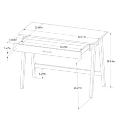 Paulo Wood Writing Desk With Drawer - Threshold™ -Home Furniture Shop GUEST 3523b949 cdf7 44af ba99 a848cef26b34