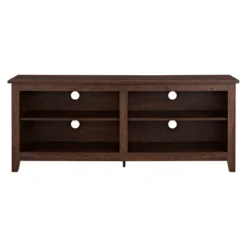 Transitional 4 Cubby Wood Open Storage TV Stand For TVs Up To 65"- Saracina Home 33 Transitional 4 Cubby Wood Open Storage TV Stand For TVs Up To 65"- Saracina Home -Home Furniture Shop GUEST 35ddccd8 7420 4781 824a 55a3b4dec1bf