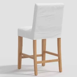 Nazanin Slipcover Counter Height Barstool Twill White - Threshold™ 9 Nazanin Slipcover Counter Height Barstool Twill White - Threshold™ -Home Furniture Shop GUEST 39492191 5298 4370 b788 c7150e0059c3