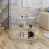 Yves Acrylic Bar Trolley Clear - Christopher Knight Home -Home Furniture Shop GUEST 39d8eb47 5c32 41b3 9271 4a238c9de54e