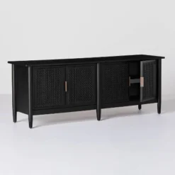 Wood & Cane Media Console - Hearth & Hand™ With Magnolia -Home Furniture Shop GUEST 3cbcc547 7221 47ac ac48 e7f371331a9d