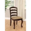 Set Of 2 Danburn Floral Accented Ladder Back Side Chair Dark Walnut - HOMES: Inside + Out 2 Set Of 2 Danburn Floral Accented Ladder Back Side Chair Dark Walnut - HOMES: Inside + Out -Home Furniture Shop GUEST 4326f7da 162e 4bc2 9831 f287ee663794