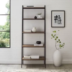 72" Open Storage Ladder Bookshelf - Saracina Home 13 72" Open Storage Ladder Bookshelf - Saracina Home -Home Furniture Shop GUEST 437777d7 14af 4d29 8fd2 c573cc79556c
