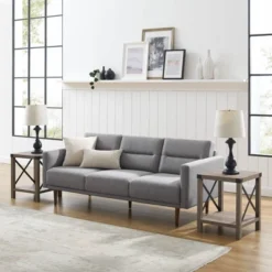 Set Of 2 Sophie Rustic Farmhouse X Frame Side Tables - Saracina Home -Home Furniture Shop GUEST 43e98224 dc95 406b 9b2a 49942d8153d0