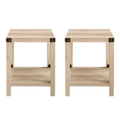 Set Of 2 Sophie Rustic Farmhouse X Frame Side Tables - Saracina Home -Home Furniture Shop GUEST 44f79b6e 19f0 4b8d a95b e597d82b26b9