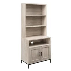 64.12" Orin Modern 2 Door Bookshelf Hutch - Saracina Home 26 64.12" Orin Modern 2 Door Bookshelf Hutch - Saracina Home -Home Furniture Shop GUEST 4533baad 7e0e 473b a184 41d33d5548af