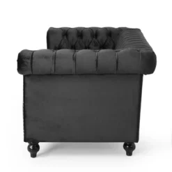 Brinkhaven Modern Glam Tufted Velvet Loveseat With Nailhead Trim - Christopher Knight Home -Home Furniture Shop GUEST 46ebb8a8 cefc 48b5 8052 51382232abce