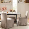 Canvas Slipcover Armless Dining Chair - Hearth & Hand™ With Magnolia -Home Furniture Shop GUEST 48c848be 306a 4882 803a a7cc67f3508c