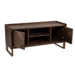 Glacerad Reclaimed Wood Media Console For TVs Upto 50" Brown - Aiden Lane -Home Furniture Shop GUEST 4bd16b9b 7878 4b86 840d 8ad0879c2604