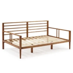 Mid Century Modern Solid Wood Spindle Daybed - Saracina Home -Home Furniture Shop GUEST 4d9cbe1b 792d 47b1 a684 be0072f8c61e