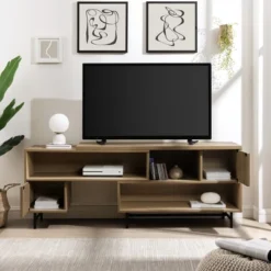 Modern Reeded Door Extendable TV Stand For TVs Up To 50" - Saracina Home 20 Modern Reeded Door Extendable TV Stand For TVs Up To 50" - Saracina Home -Home Furniture Shop GUEST 4ec78b70 4c65 40cb ac6e 350b0e995cb0