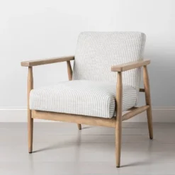 Upholstered Natural Wood Accent Chair - Hearth & Hand™ With Magnolia 15 Upholstered Natural Wood Accent Chair - Hearth & Hand™ With Magnolia -Home Furniture Shop GUEST 50416bc0 1167 4372 ae25 7fdacbb9b5c6