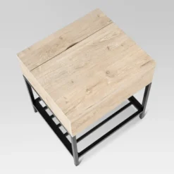 Loring End Table With Charging Station - Threshold™ 12 Loring End Table With Charging Station - Threshold™ -Home Furniture Shop GUEST 549b3ccc 3106 4063 b684 102c174f5c61