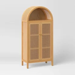 Woven Arched Wood Cabinet - Threshold™ -Home Furniture Shop GUEST 55ee5cc0 3aff 4967 be03 2e31c724f280