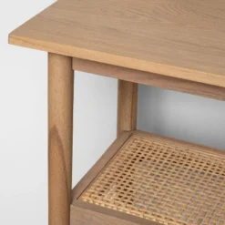 Wood & Cane Console Table - Hearth & Hand™ With Magnolia -Home Furniture Shop GUEST 580df79e d800 4e4c b250 13352b3669ec