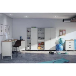 36" Vario 2 Door Wide Storage Cabinet White - Room & Joy -Home Furniture Shop GUEST 5a39d250 3a19 43a3 9317 7f3737f27ec1