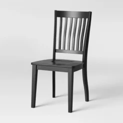 2pk Holden Slat Back Dining Chair Black - Threshold™ -Home Furniture Shop GUEST 5c33c1cf e8f4 40f2 8880 34c871685475