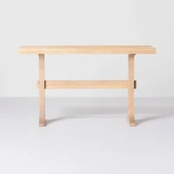 Pedestal Wood Console Table - Natural - Hearth & Hand™ With Magnolia 9 Pedestal Wood Console Table - Natural - Hearth & Hand™ With Magnolia -Home Furniture Shop GUEST 608bc42c 2ca8 48b8 b3cd 89eb96161911