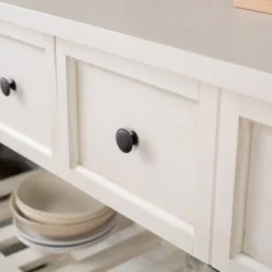 48" Farmhouse Solid Wood 2 Drawer Buffet White - Saracina Home 20 48" Farmhouse Solid Wood 2 Drawer Buffet White - Saracina Home -Home Furniture Shop GUEST 647ab7e8 3c9a 4e65 bc71 7f38e193a85e