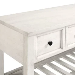 48" Farmhouse Solid Wood 2 Drawer Buffet White - Saracina Home 15 48" Farmhouse Solid Wood 2 Drawer Buffet White - Saracina Home -Home Furniture Shop GUEST 66c87ba3 841e 44b3 acb1 ac03e5dec0f1