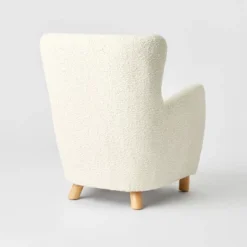 Kessler Wingback Faux Sherling Accent Chair Cream - Threshold™ Designed With Studio McGee 11 Kessler Wingback Faux Sherling Accent Chair Cream - Threshold™ Designed With Studio McGee -Home Furniture Shop GUEST 68e4f7d2 06d7 4346 a79c 29467f3335bf